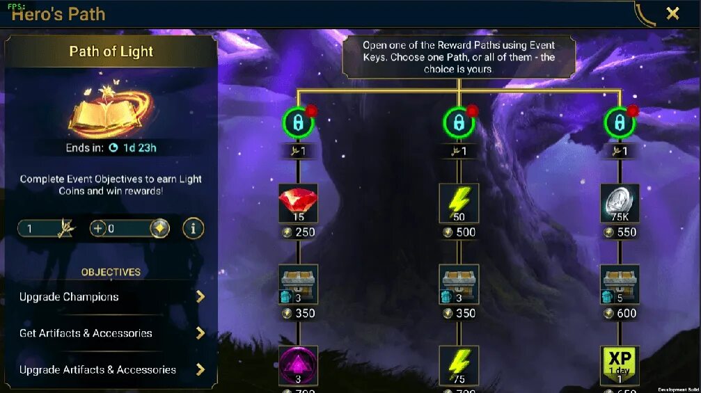 Path events
