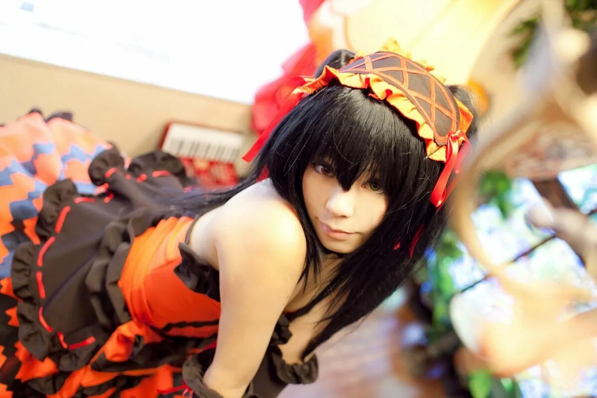 Ria kurumi. Kurumi Tokisaki Cosplay. Kurumi Tokisaki косплей. Куруми косплей. Рандеву с жизнью косплей.