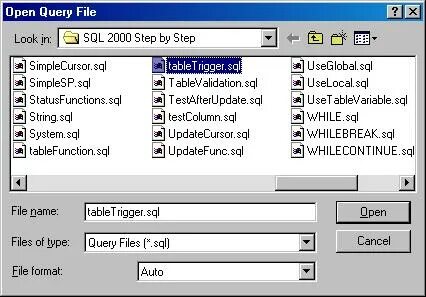 Sql 2000