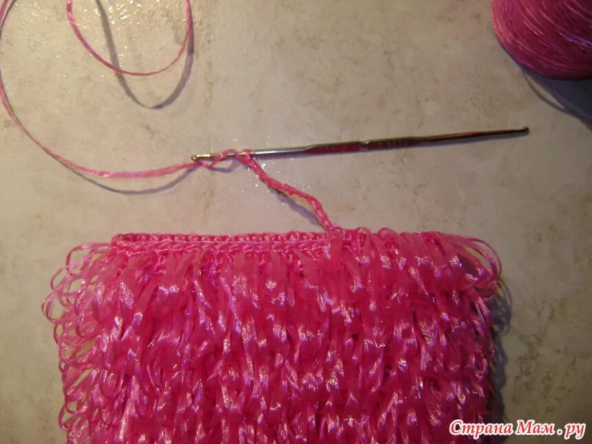 кумова вязание мочалок