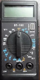 Мультиметр dt 181