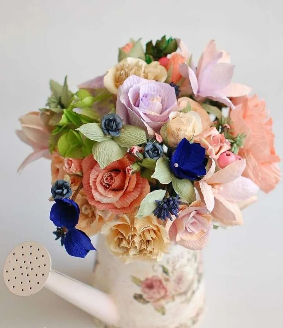 ханди арт квиллинг. цветы из картона. квиллинг венок. объемные цветы. композиции из бумажных цветов.