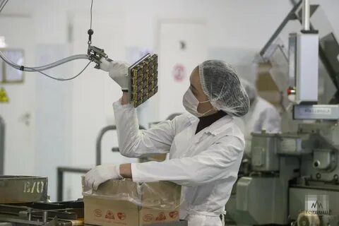 На кондитерской фабрике изготовили 9900 шоколадок