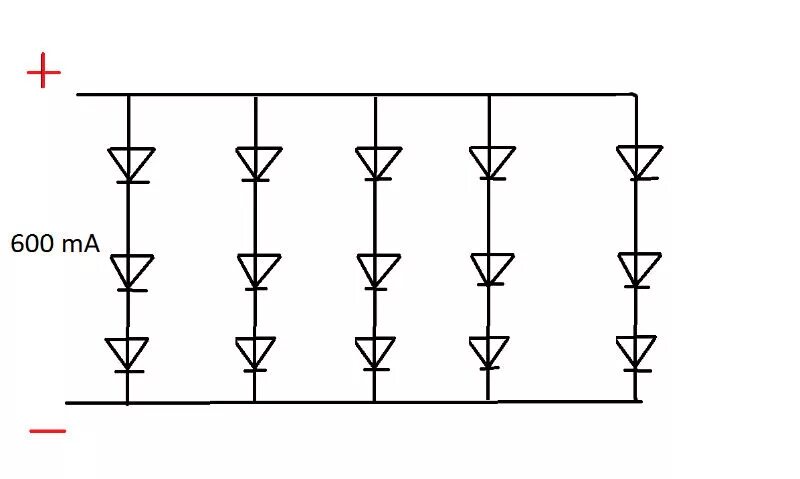 Соединение диодов. Схема подключения линейки светодиодов. Схема последовательного подключения светодиодов 12в. Схемы подключения светодиодов параллельно. Параллельное соединение светодиодов схема подключения.