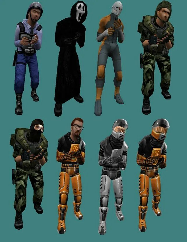 Half Life 1 Barney. Скины Custom Player models. Half Life 1 Coop скины. Hl1 hgrunt. Player models 1