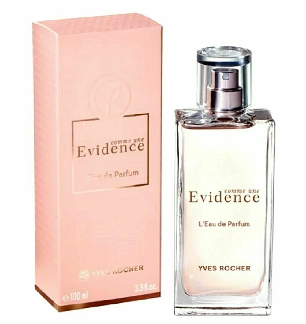 Comme une evidence yves rocher. Духи evidence Yves Rocher. Эвиденс духи женские Ив Роше. Эвиденс духи женские 100мл. Ив Роше вода эвидэйс 100мл.