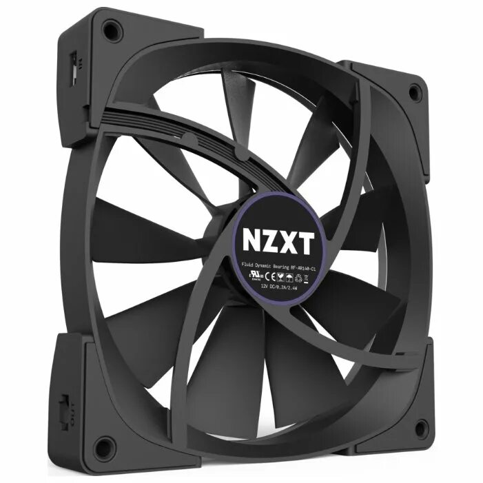 Кулер для корпуса 140. Кулер NZXT aer 120mm Fan RF-ar120-b1. Вентилятор NZXT 120мм. NZXT вентиляторы RGB. NZXT RGB кулер.