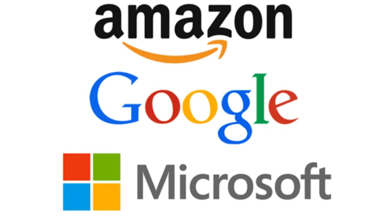 Облачные сервисы microsoft amazon и google. Амазон гугл. Google Microsoft. Microsoft и Amazon. Амазон гугл и Майкрософт.