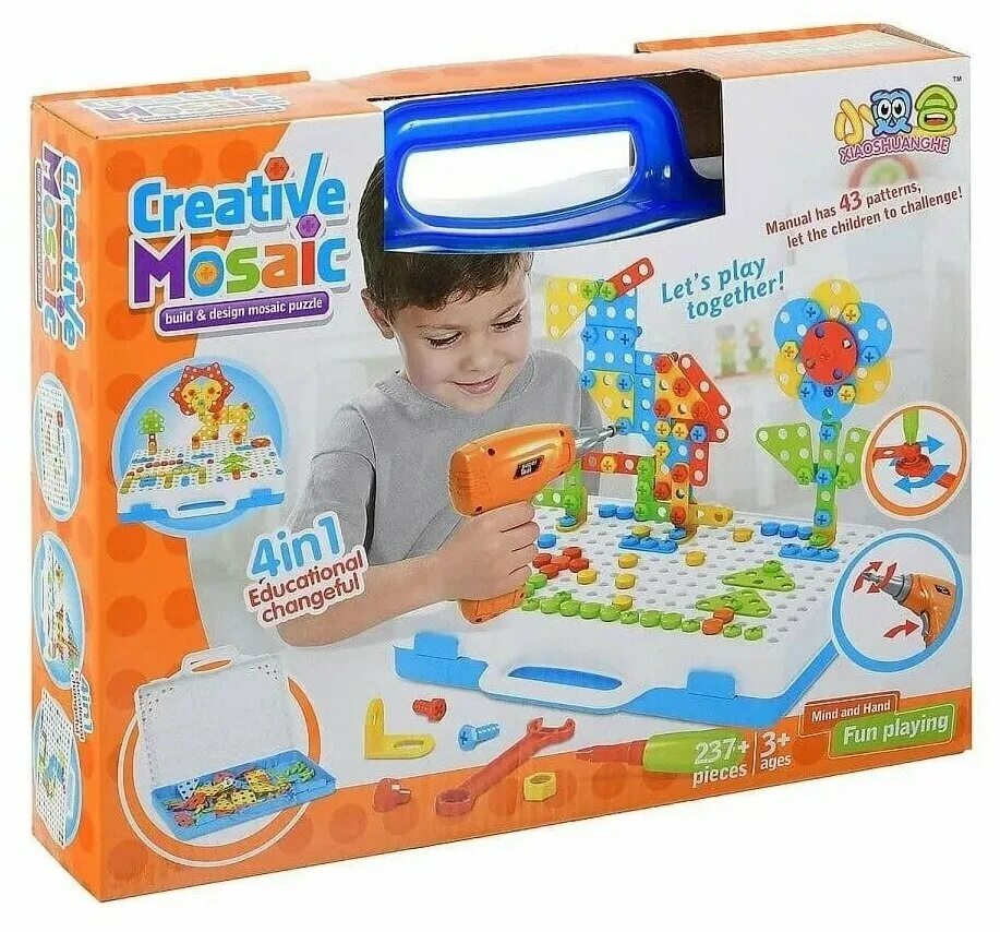 мозаика с шуруповертом creative magic panel 151 де. конструктор мозаика creative mosaic. Creative mosaic 4в1 237 деталей. Creative magic panel конструктор. Lampstory шуруповерт.