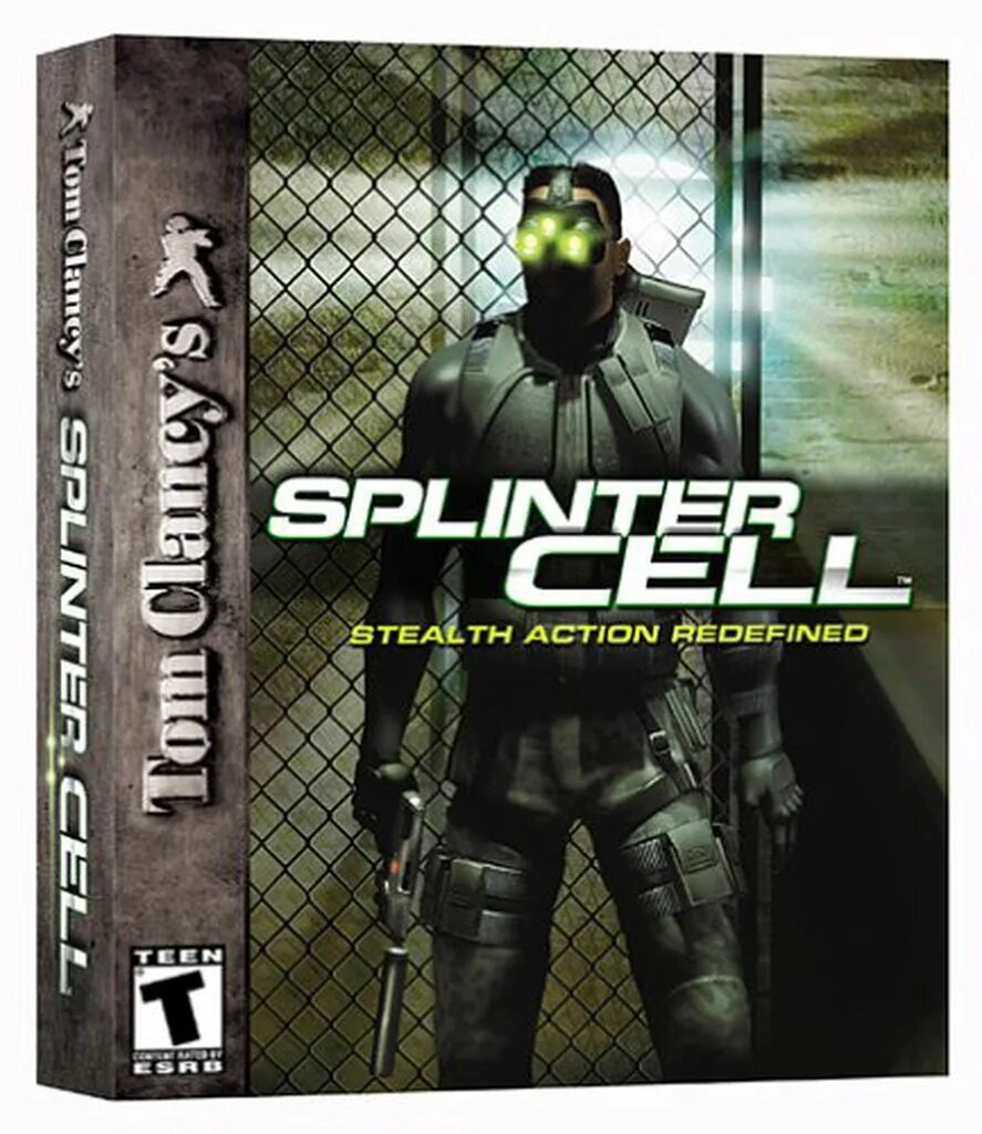 Splinter cell ошибка. Tom clancy’s splinter cell 2002. сплинтер селл 2002. tom clancy&#039;s splinter cell 1 обложка.