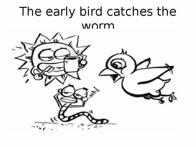 The early Bird catches the worm. Early Bird gets the worm. An early Bird catches. “The early Bird gets the worm…” – William Camden. Birds catch