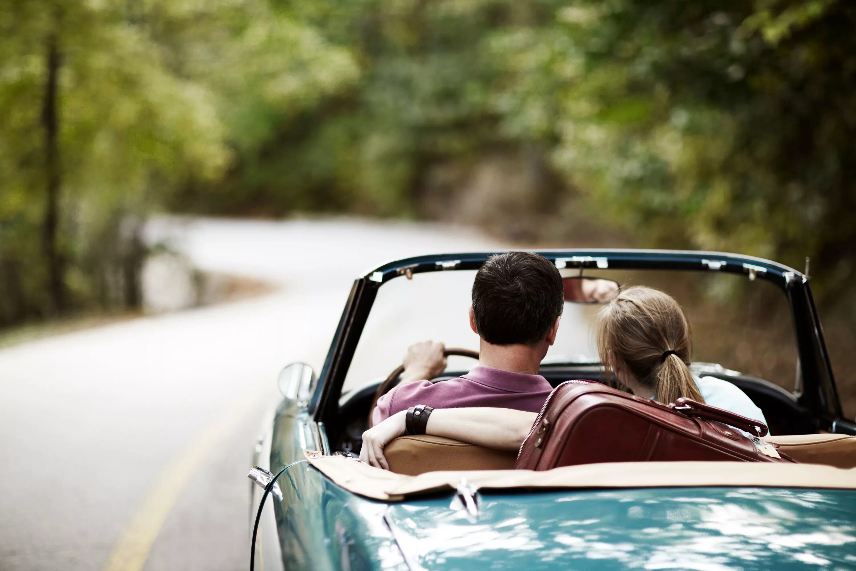 When he was driving