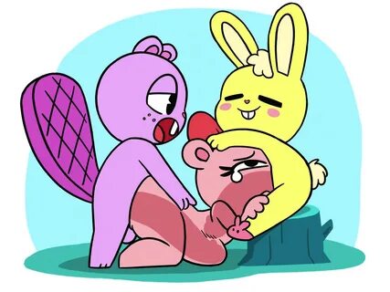 yopy, cuddles (htf), giggles, toothy (htf), happy tree friends, tagme, ball...