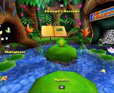 Старая игра лягушка