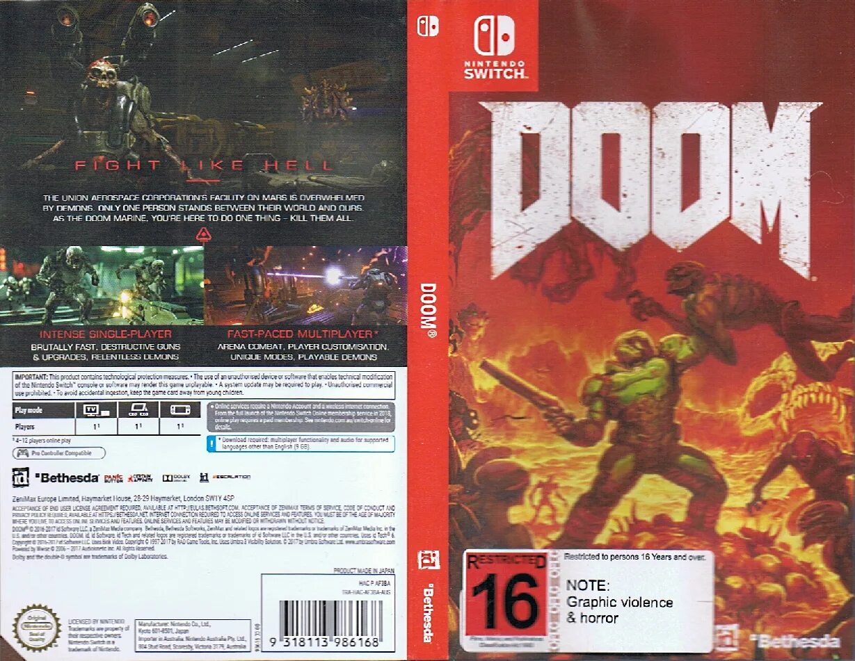 Doom Eternal на Нинтендо свитч. Doom 16 Nintendo Switch. Doom 2016 на Нинтендо свитч. Doom eternal nintendo