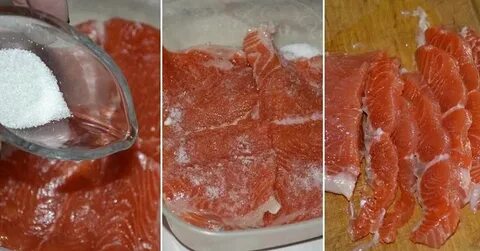 Рецепт посола рыбы сухим способом
