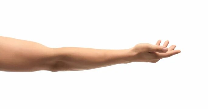 Hands on the side. Hands on the side