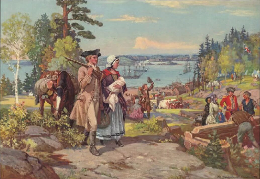 Первое прибытие в америку. Колонисты Северной Америки 17 век. Колонисты Северной Америки 19 век. Канада 17 век. Канада 19 век.