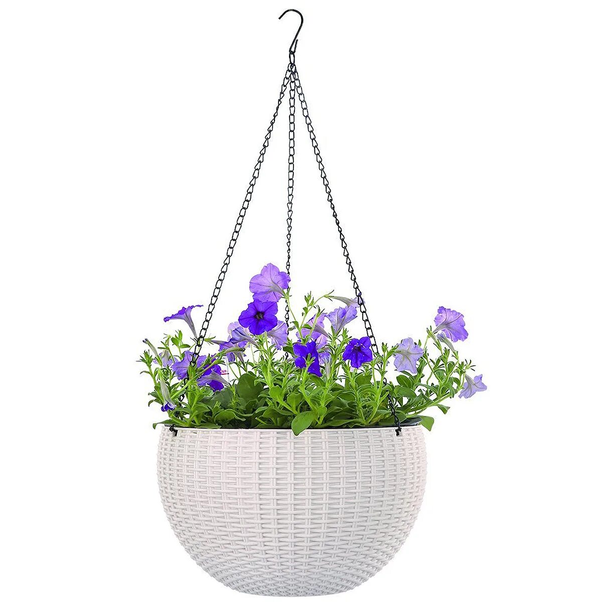 Купить подвесные горшки. Подвесное кашпо Hanging Sphere Planter. Кашпо Keter Rattan Style Hanging подвесное. Цветы в подвесных горшках. Висячий цветок в горшке.
