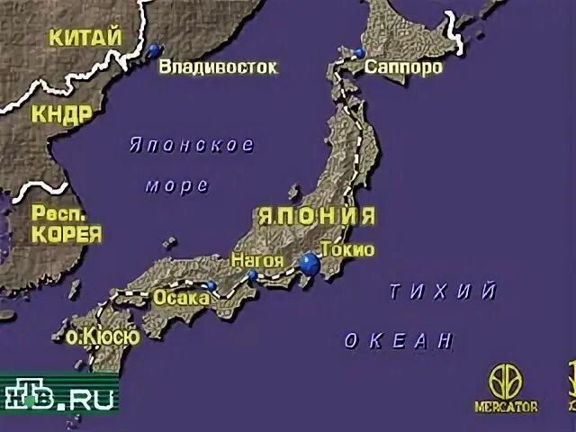 Граница китая и японии