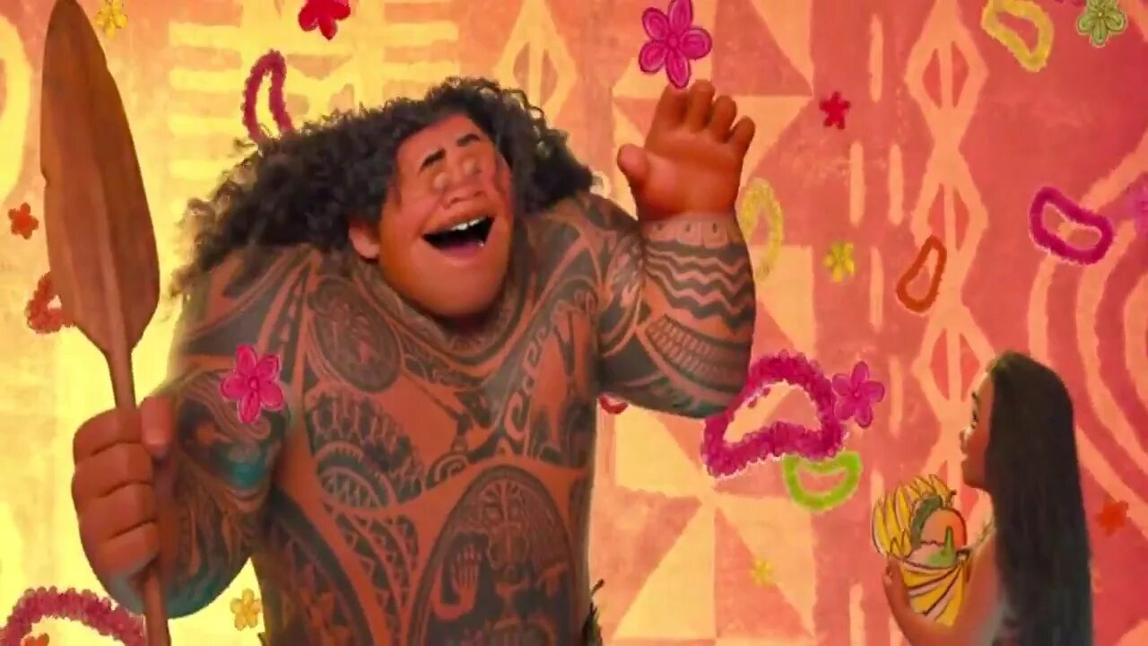 Моана песня мауи. Мауи поет. Мауи спасибо. Спасибо из Моаны. Песня Мауи.