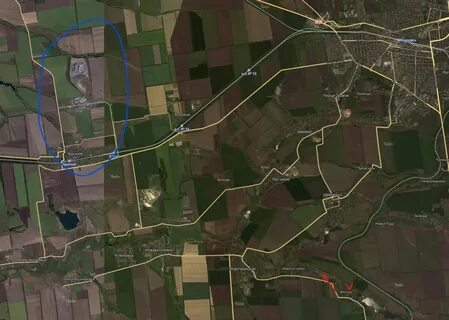 Наши войска после освобождения Желтого, прорвались в Новопустынку и завязал...