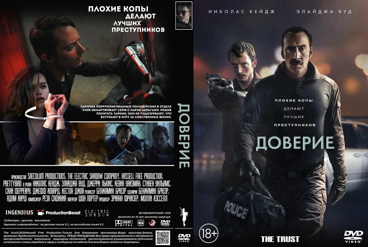 Доверие (the Trust) 2016. The Trust 2016 Постер.