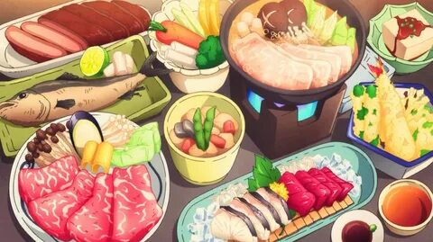 Anime Hotpot/Shabu-shabu & BBQ Food, Instant pot recipes, Easy.