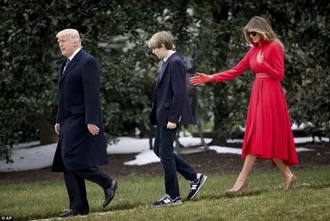 Бэррон трамп рост