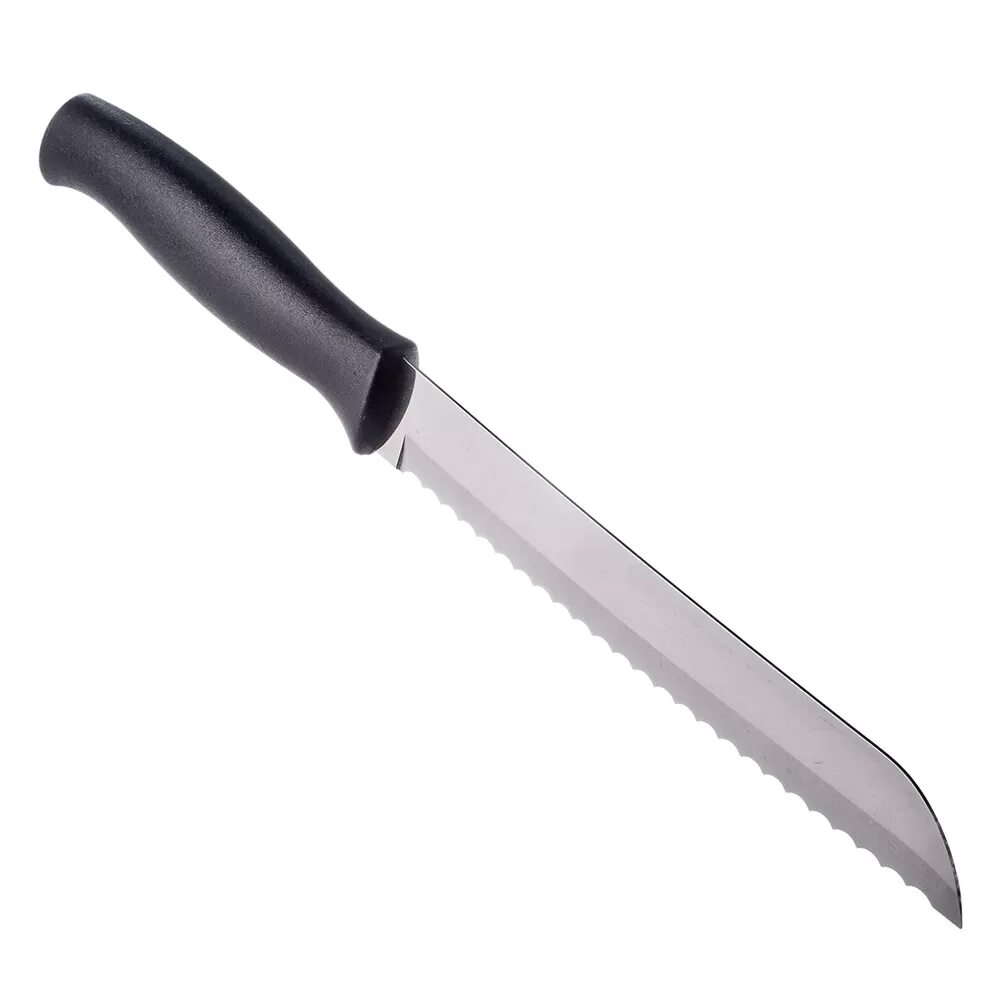Кухонные ножи 20 см. Tramontina Athus нож кухонный 20см, черная ручка 23084/008. Нож для хлеба Tramontina Athus. Tramontina Athus нож для мяса 5". Нож для томатов 5" "Tramontina" Athus.