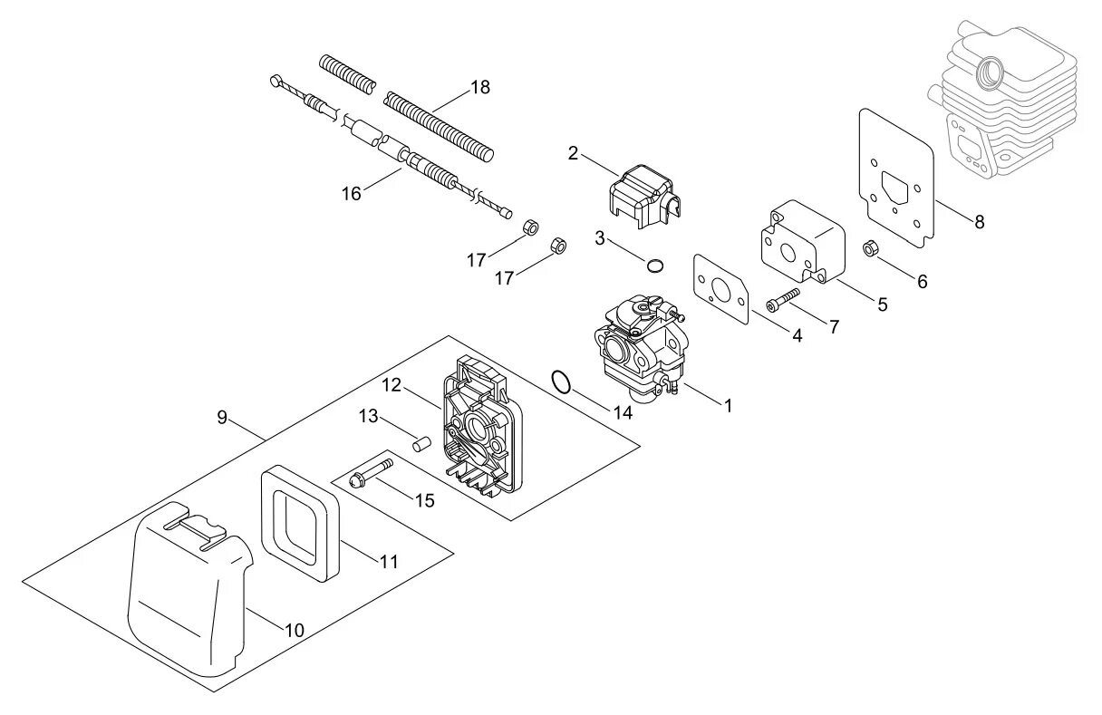 Запчасти echo. Тормоз цепи бензопилы echo 350 wes. Запчасти echo. Глушитель триммера в разрезе. Корпус сцепления echo srm/gt22.