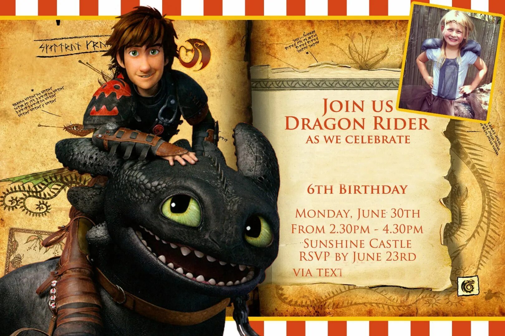 Пригласительные на день рождения драконы. Приглашение на день рождения с драконом. Приглашение на день рождения с Беззубиком. Пригласительные на день рождения как приручить дракона.