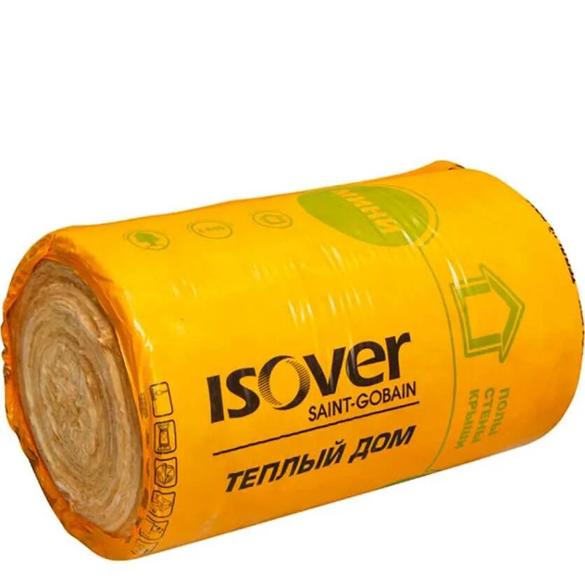 Isover теплый дом 50. Изовер теплый дом твин 50. теплоизоляционная плита isover теплый дом-плита 50х610х1170 (0,5м3).