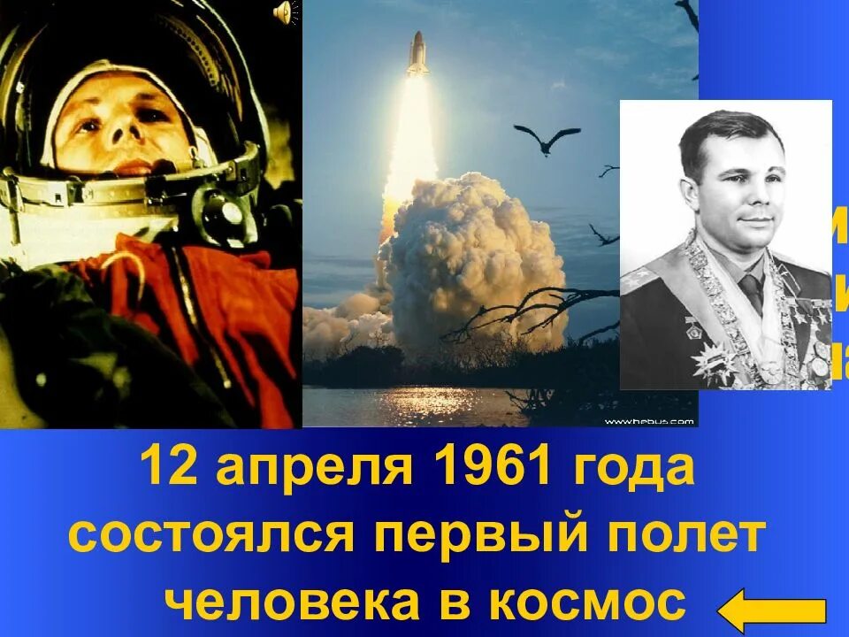 1961 Первый полет человека в космос. 12 Апреля 1961 года – первый полёт человека в космос!. Первый полет человека в космос состоялся. Люди впервые полетели