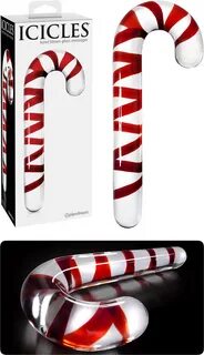 Candycane dildo