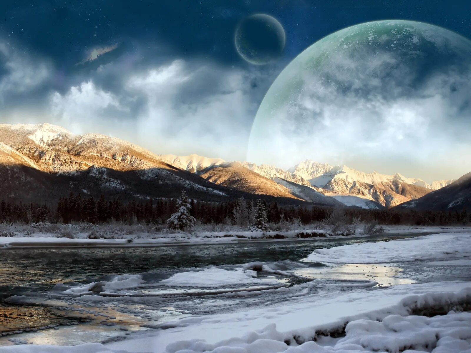Landscape planets