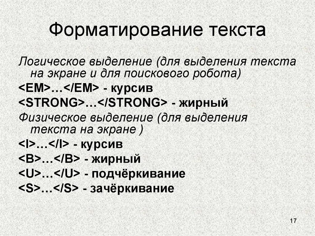 Логические теги. Теги логического форматирования. Логическое форматирование текста. Логическое и физическое форматирование текста. Логическое форматирование html.