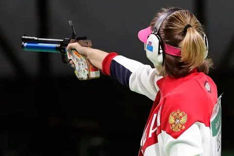 Фото стрелка на олимпиаде