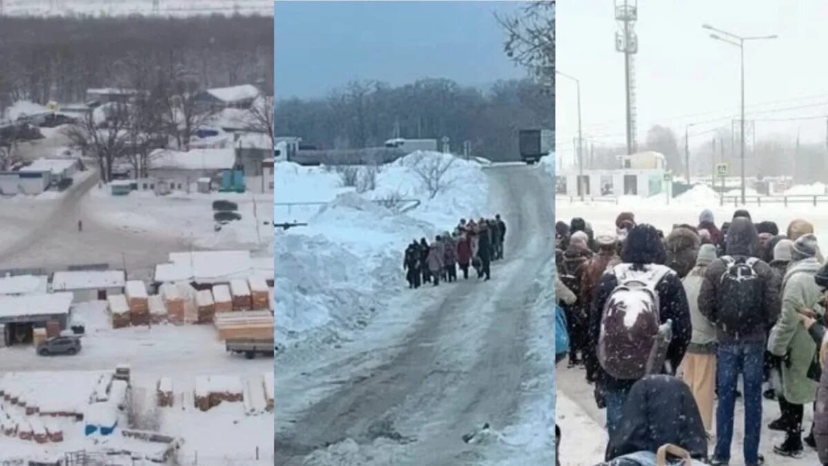 Февраль 2022 в Самаре. Снегопад в овраге и полиция. Снег в Самаре сегодня фото 2023.