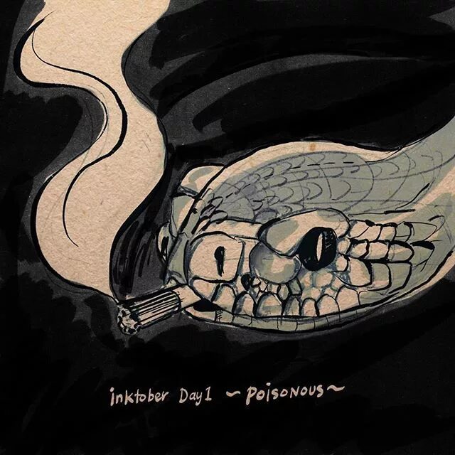 Smoke snake. Smoke snake