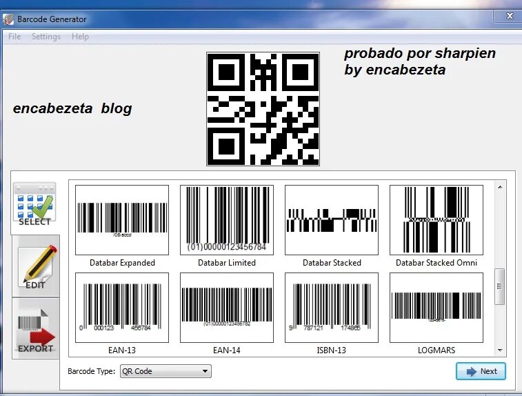 Aztec код генератор. генератор баркода. баркод и штрихкод.