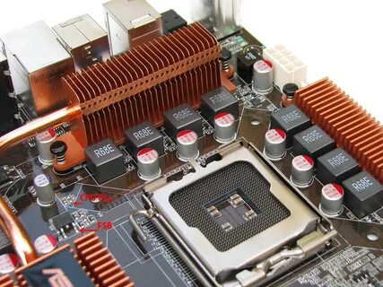Охлаждение материнской платы asus
