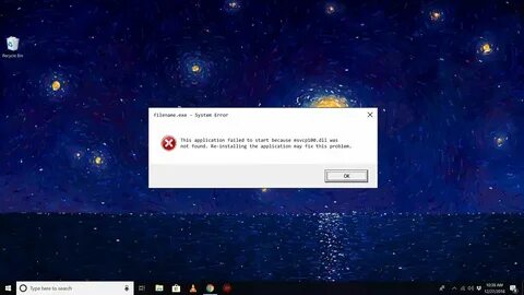 Failed to start environment