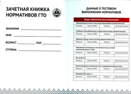 Приложение гто