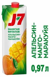 Сок манго маракуйя