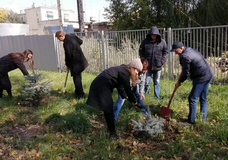 Приняли участие в месячнике благоустройства