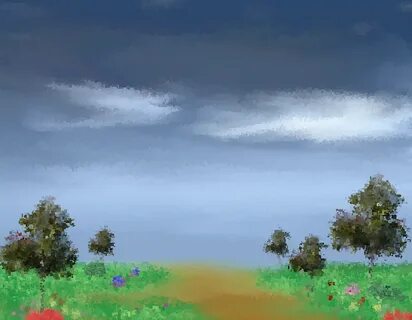 Красивые рисунки в паинте