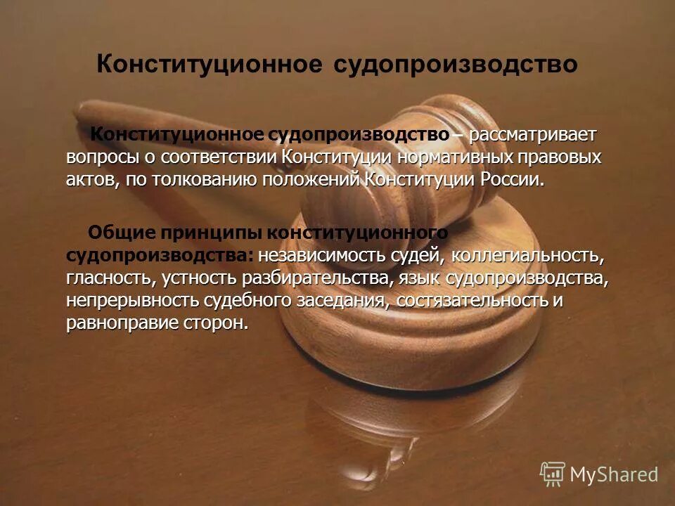 Конституционно процессуальное право рф. НПА конституционного процесса. Процессуальное право административная юрисдикция. Конституция РФ предопределяет в гражданском процессе. Устность разбирательства в Конституционном суде РФ.