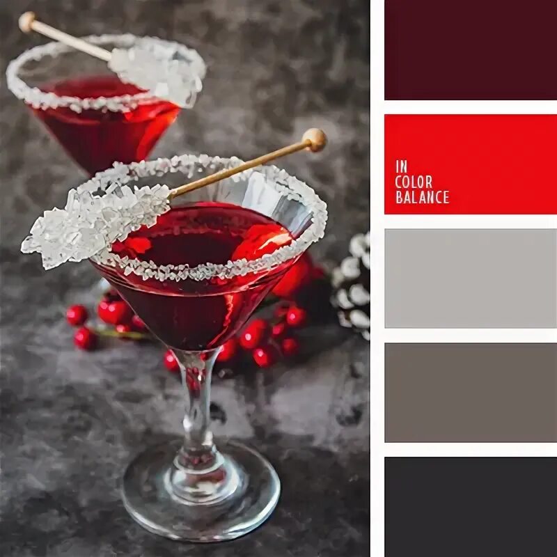 Цветовая палитра № 3679 Black color palette, Red colour palette, Color palette