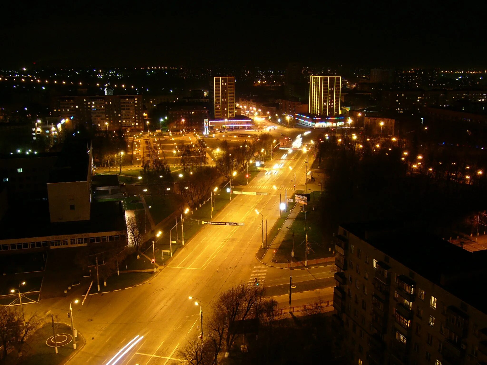 Ночной подольск